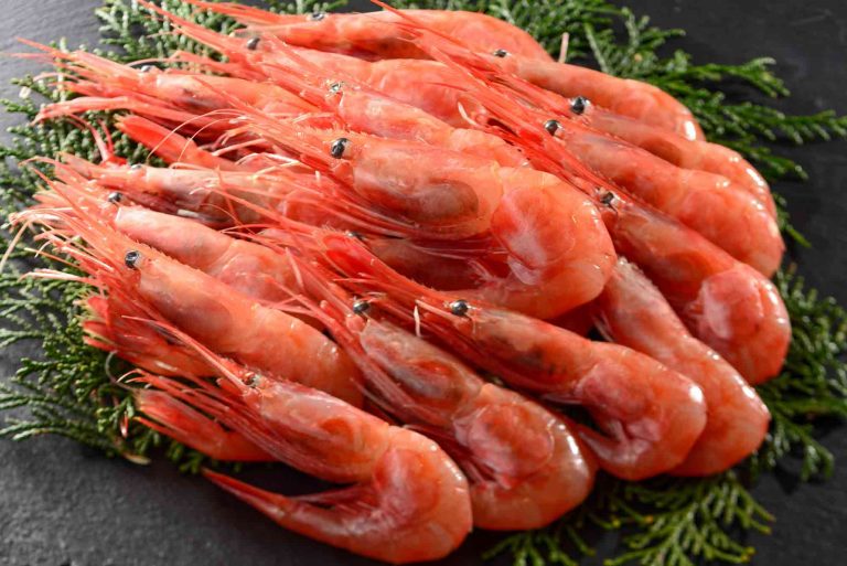 刺身級 甜蝦 (Frozen wild caught sweet shrimp)