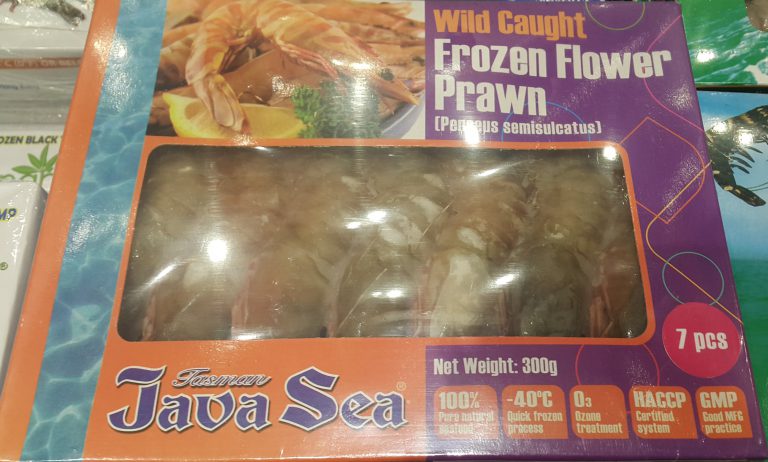 Tasman Java Sea Frozen Flower Prawn